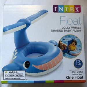 NEW Intex Kiddie Jolly Whale Baby Float